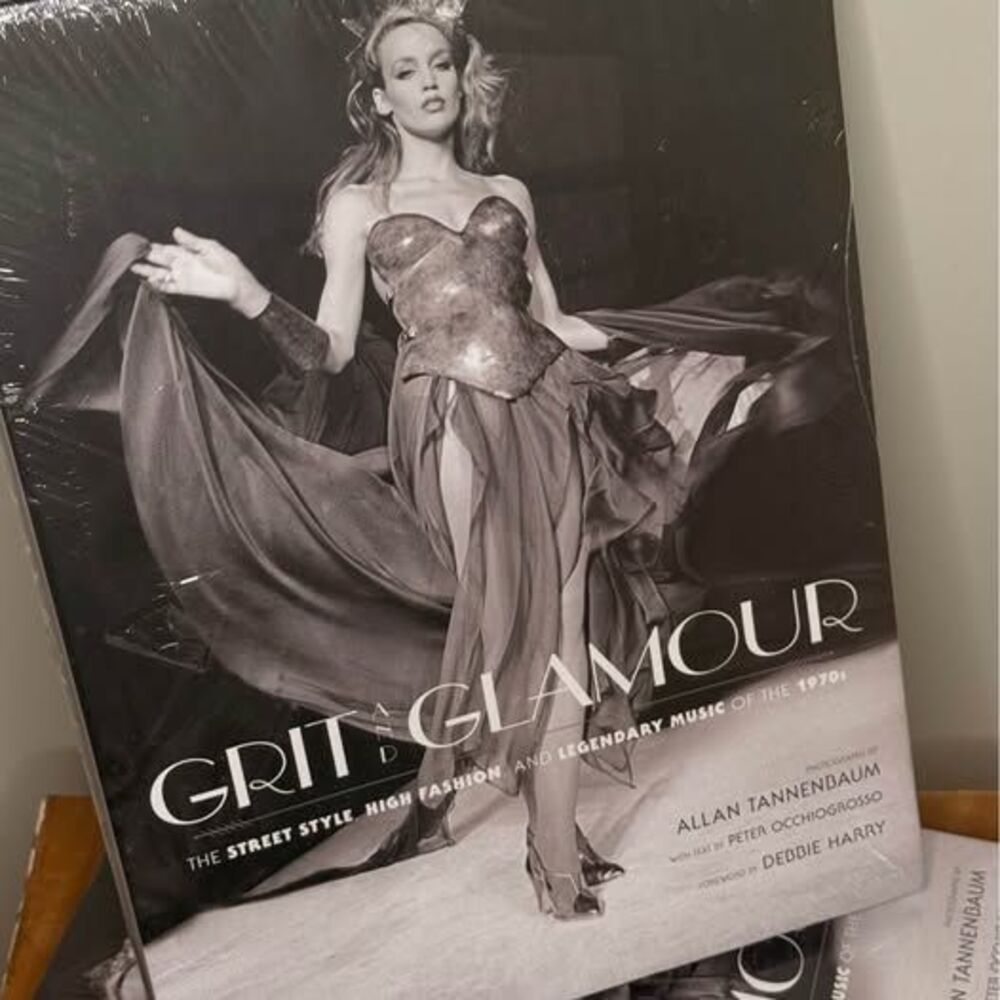 Grit & Glamour 1970s Street Style & Music Photo Book Allan Tannenbaum New Sealed